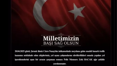 Şehit Polis Memuru Zeki Bacak, TIR’ın Çarpması Sonucu Hayatını Kaybetti