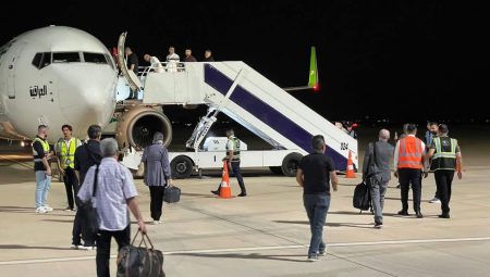 Kerkük Havalimanı’nda gece uçuşlarına başlandı